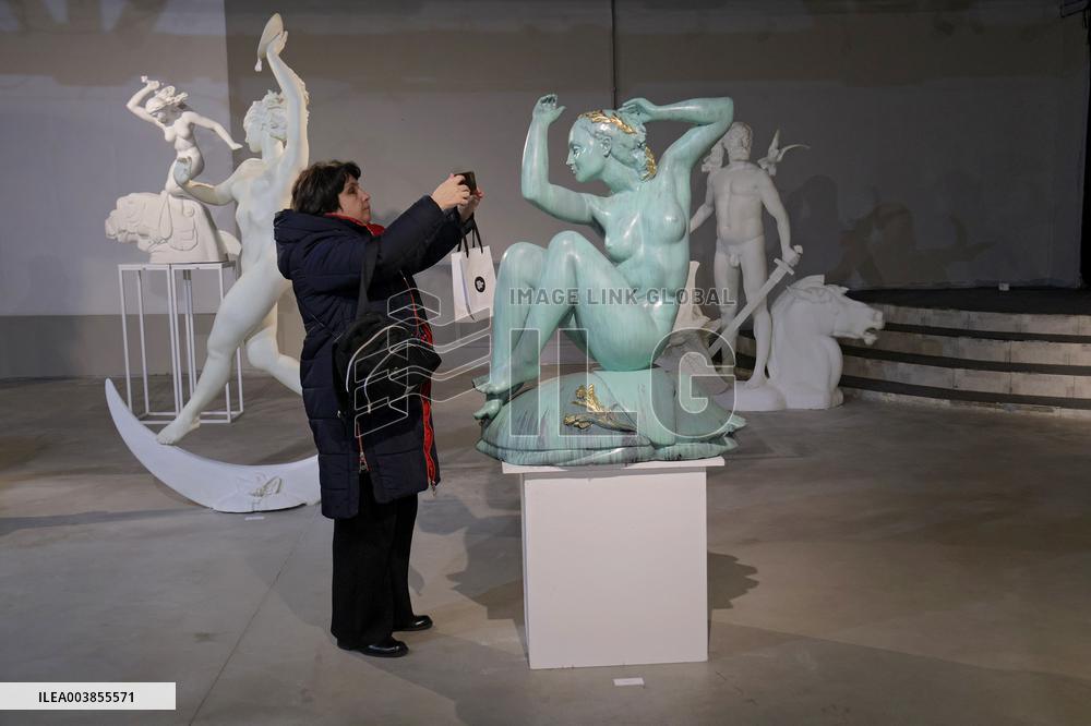 Exhibition of Ukrainian sculptor Anatolii Kushch opens in Kyiv