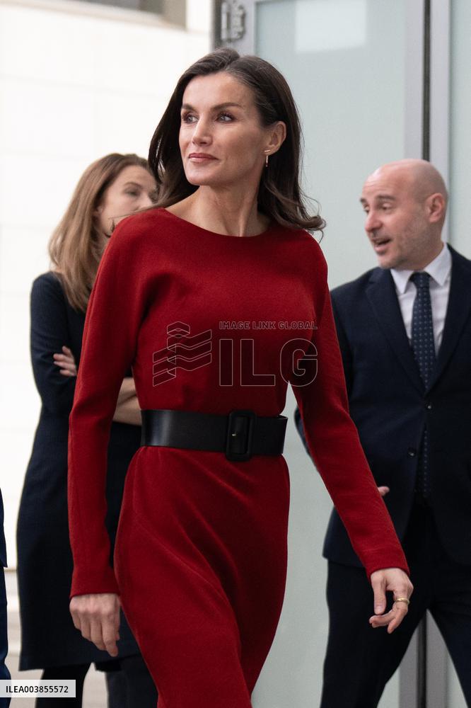 Queen Letizia Visits The Dexeus Mujer Foundation - Barcelona