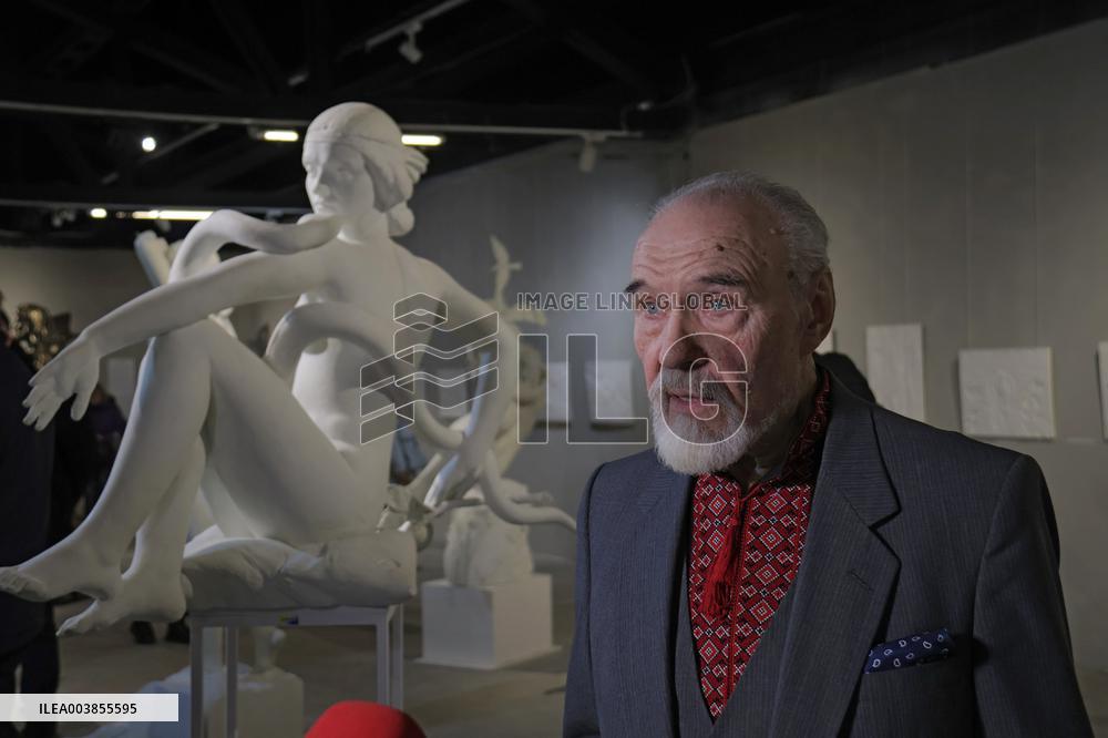 Exhibition of Ukrainian sculptor Anatolii Kushch opens in Kyiv