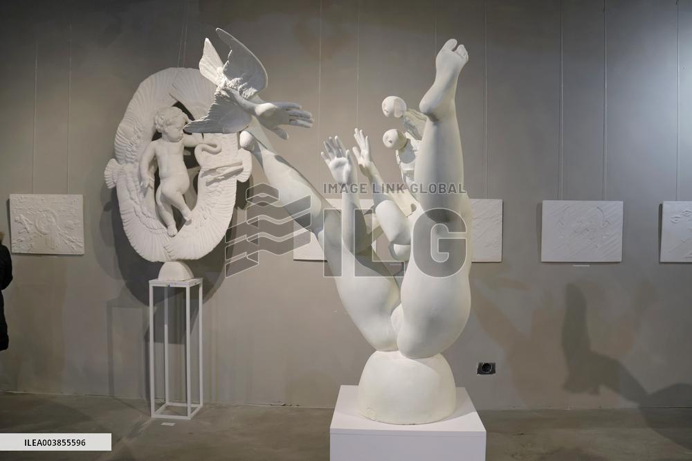 Exhibition of Ukrainian sculptor Anatolii Kushch opens in Kyiv