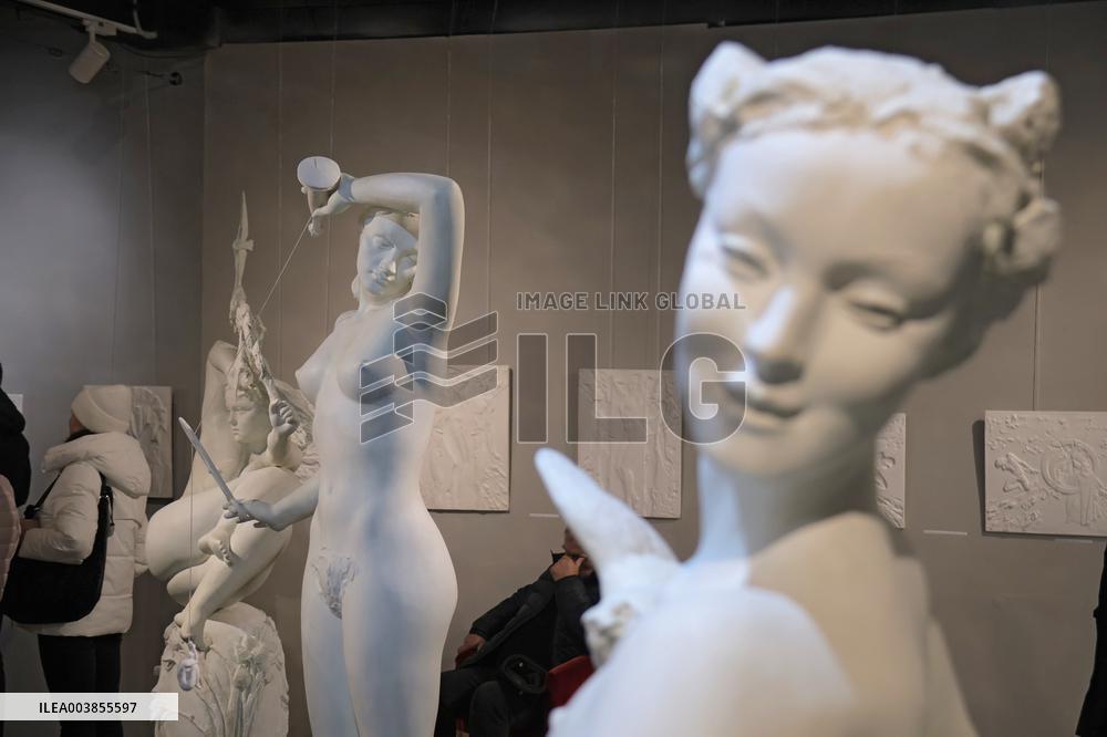 Exhibition of Ukrainian sculptor Anatolii Kushch opens in Kyiv