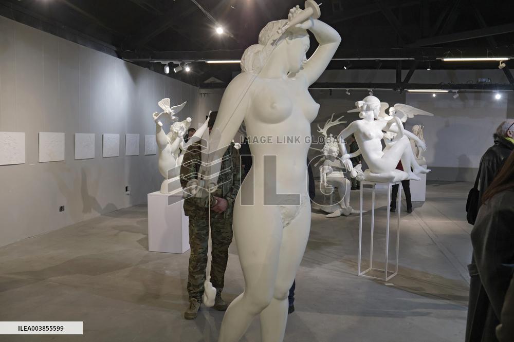 Exhibition of Ukrainian sculptor Anatolii Kushch opens in Kyiv