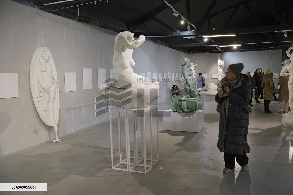 Exhibition of Ukrainian sculptor Anatolii Kushch opens in Kyiv