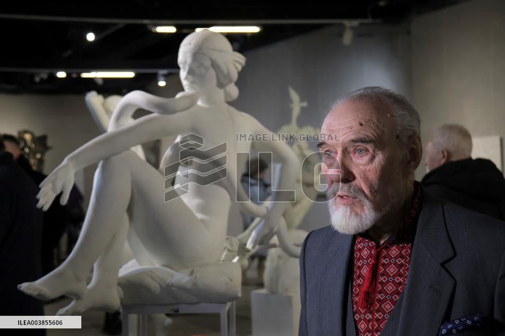 Exhibition of Ukrainian sculptor Anatolii Kushch opens in Kyiv