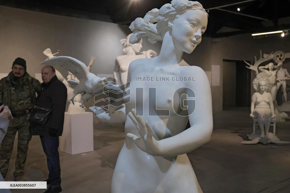 Exhibition of Ukrainian sculptor Anatolii Kushch opens in Kyiv