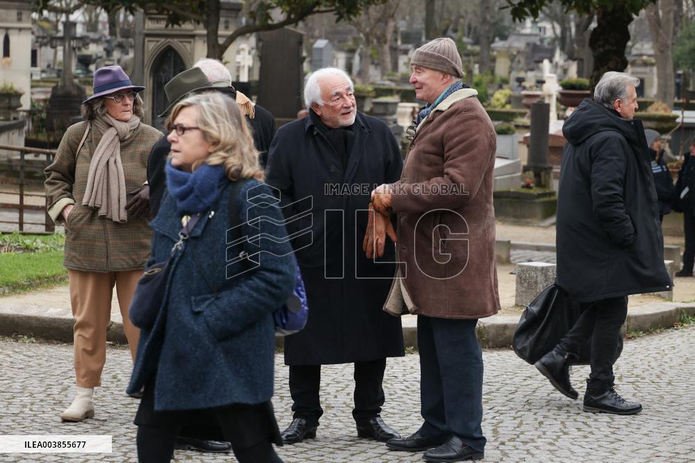 Claude Allegre Funeral - Paris