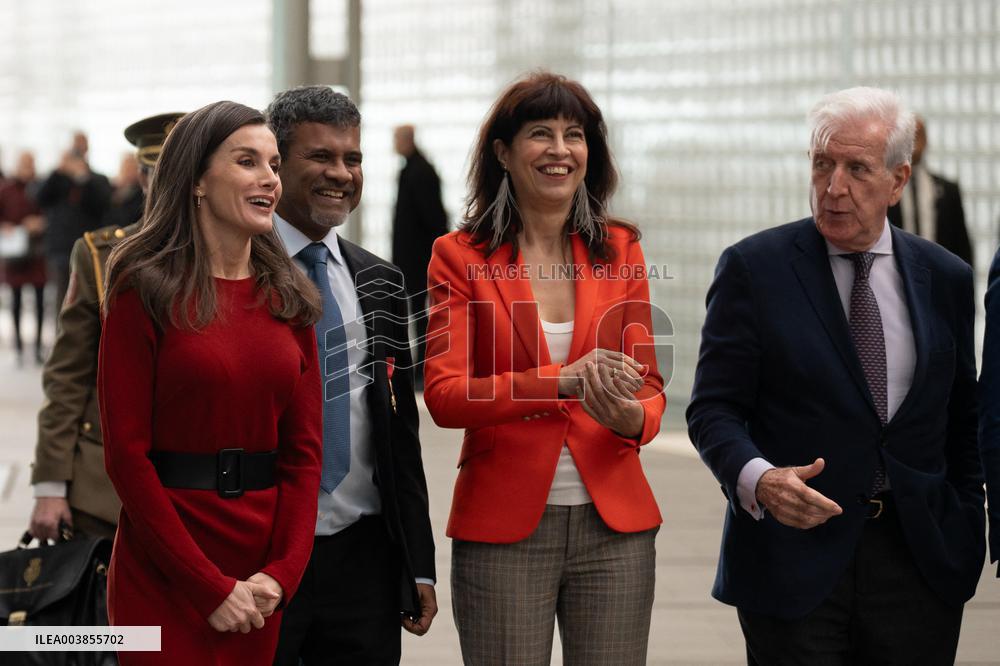 Queen Letizia Visits The Dexeus Mujer Foundation - Barcelona