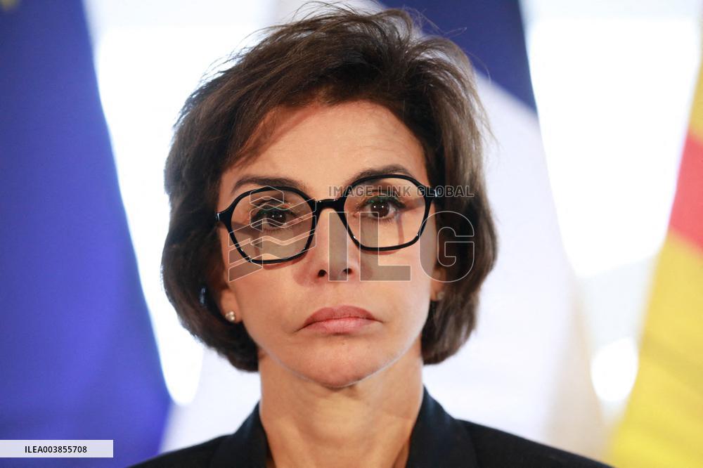 Rachida Dati on A Virtual Tour of The Cosquer Cave - Marseille