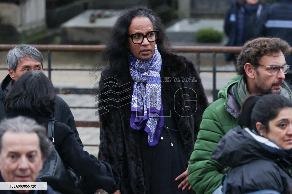 Claude Allegre Funeral - Paris