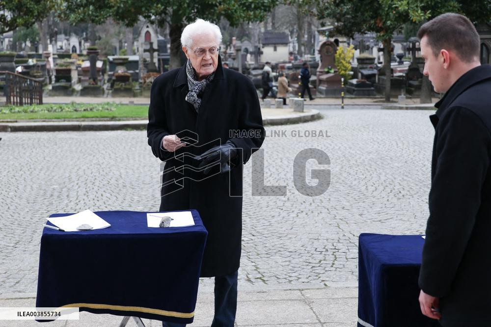 Claude Allegre Funeral - Paris