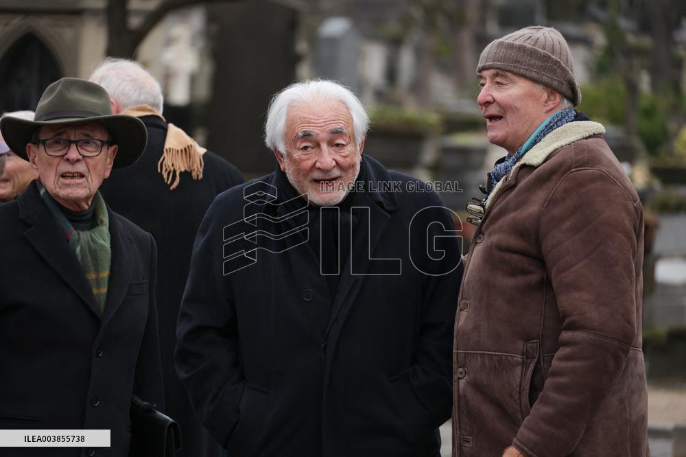 Claude Allegre Funeral - Paris