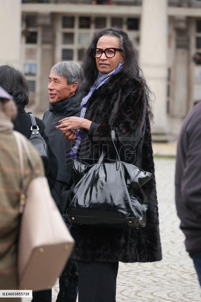 Claude Allegre Funeral - Paris