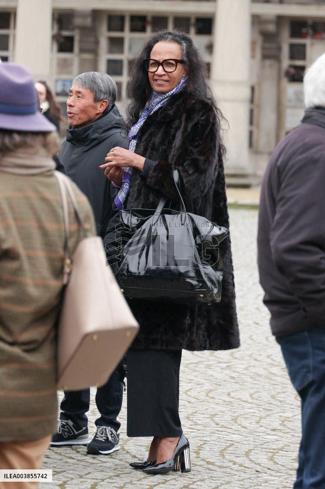 Claude Allegre Funeral - Paris