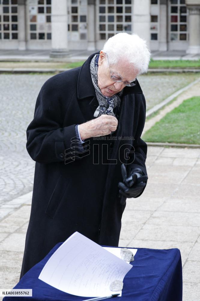 Claude Allegre Funeral - Paris