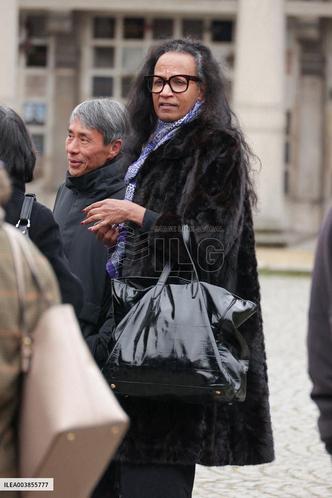 Claude Allegre Funeral - Paris