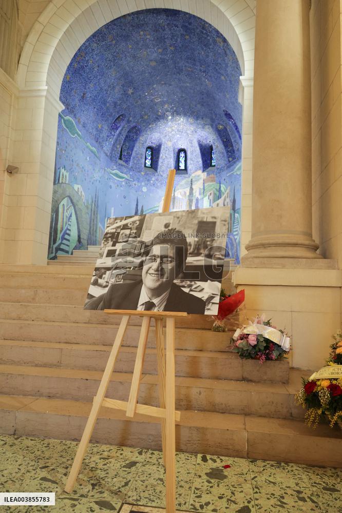 Claude Allegre Funeral - Paris