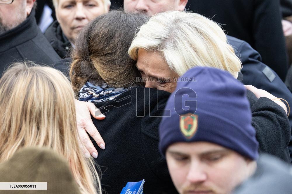 Memorial Service For Jean-Marie Le Pen - Paris