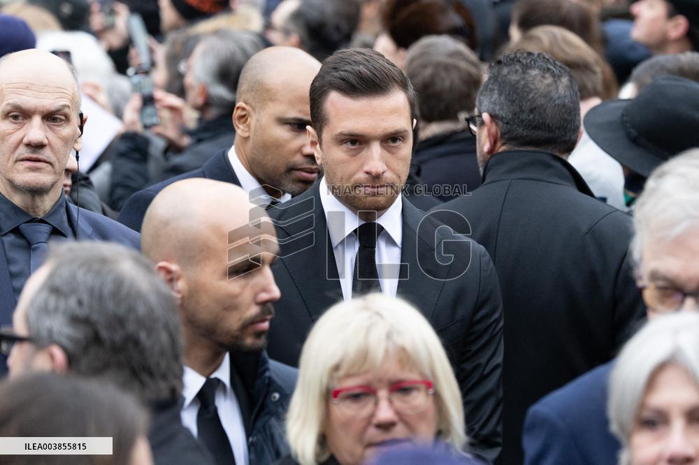 Memorial Service For Jean-Marie Le Pen - Paris