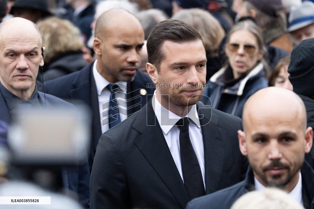 Memorial Service For Jean-Marie Le Pen - Paris