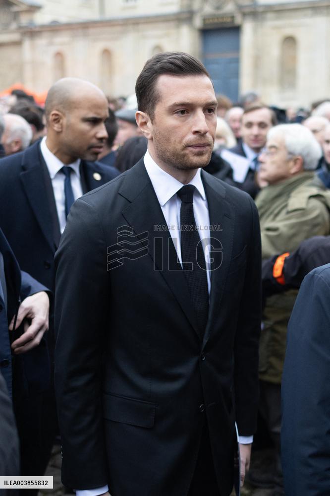 Memorial Service For Jean-Marie Le Pen - Paris