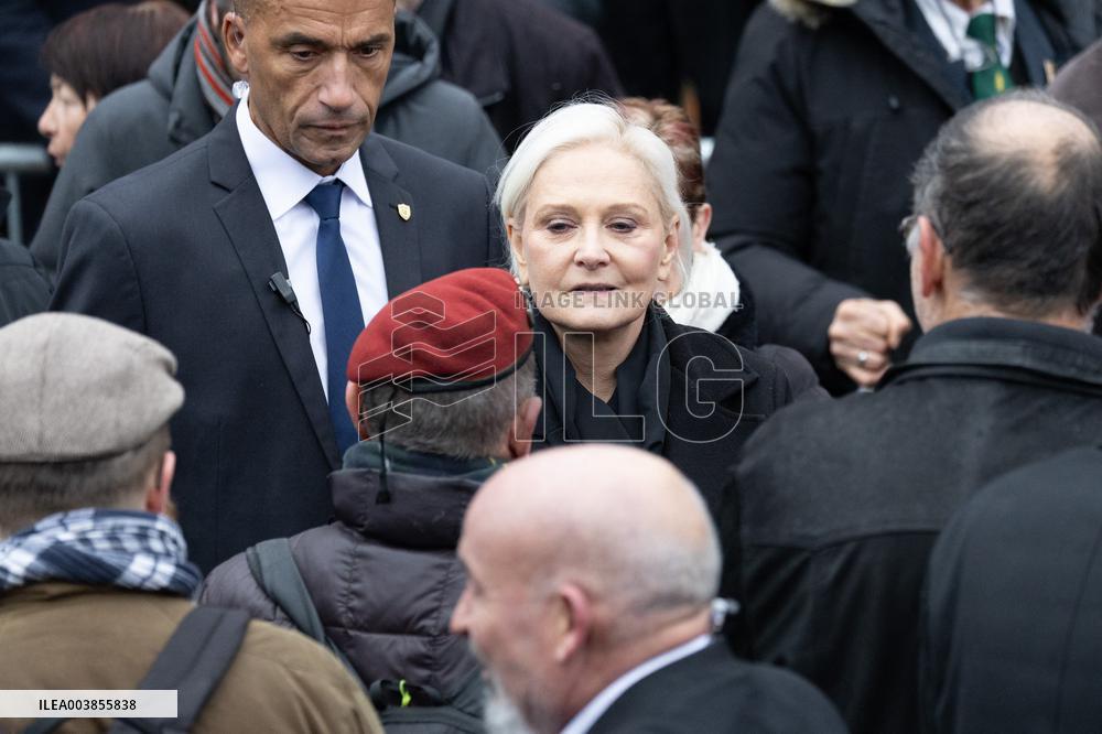 Memorial Service For Jean-Marie Le Pen - Paris