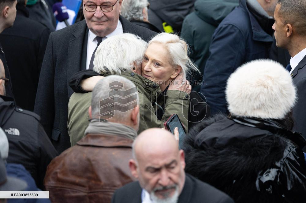 Memorial Service For Jean-Marie Le Pen - Paris