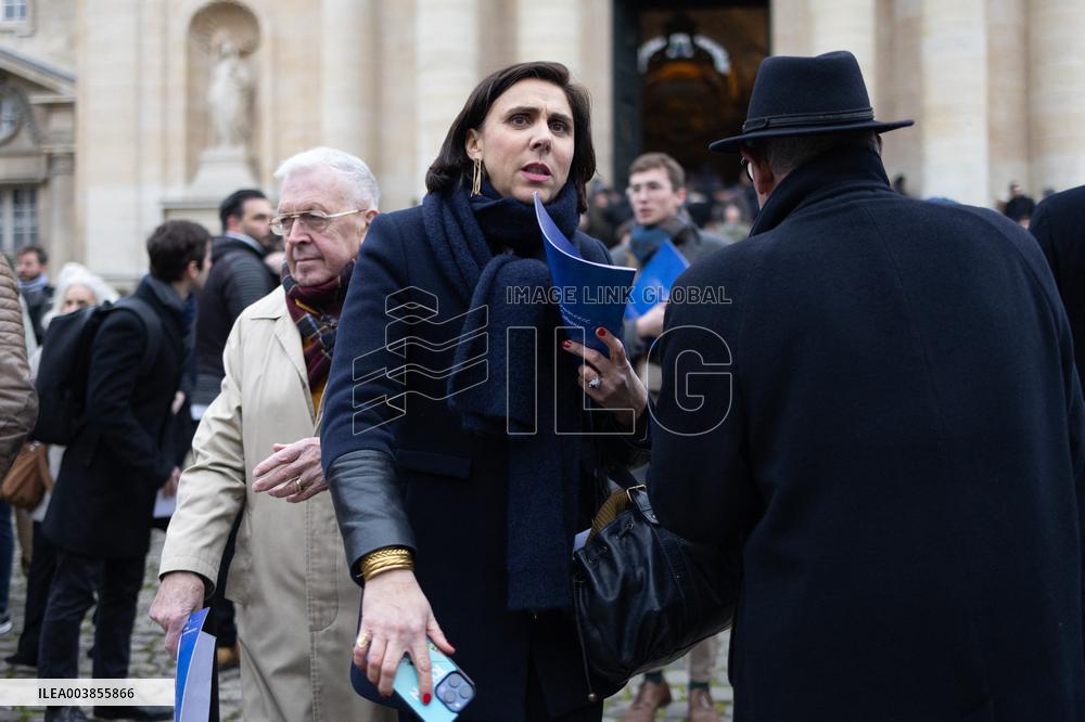 Memorial Service For Jean-Marie Le Pen - Paris