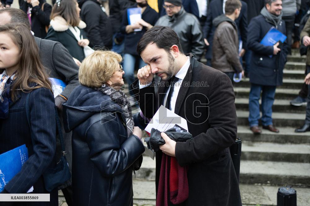 Memorial Service For Jean-Marie Le Pen - Paris