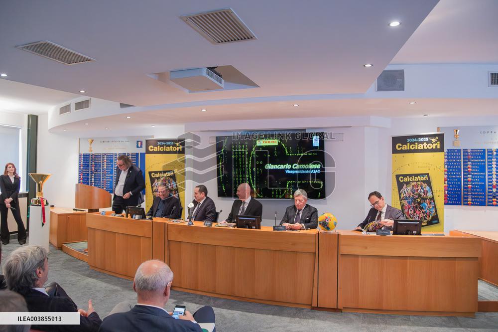 CALCIO - Altro - Presentation of the photo album of Panini footballers in Serie A