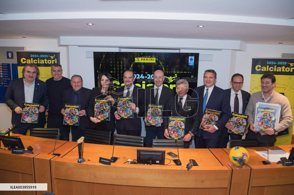 CALCIO - Altro - Presentation of the photo album of Panini footballers in Serie A