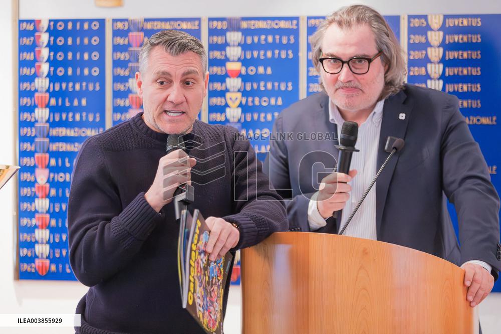 CALCIO - Altro - Presentation of the photo album of Panini footballers in Serie A