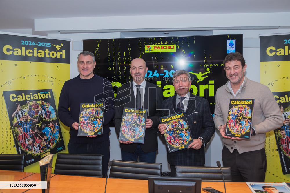 CALCIO - Altro - Presentation of the photo album of Panini footballers in Serie A