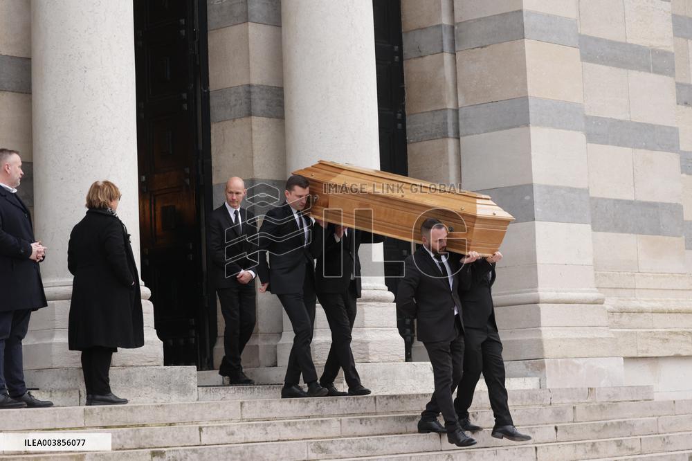 Claude Allegre Funeral - Paris