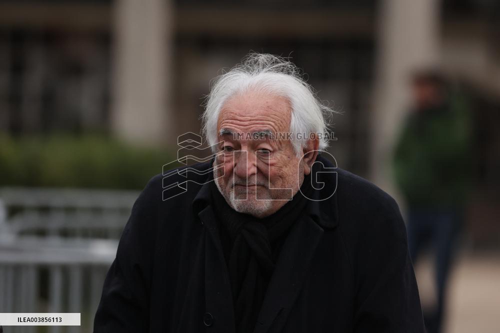Claude Allegre Funeral - Paris