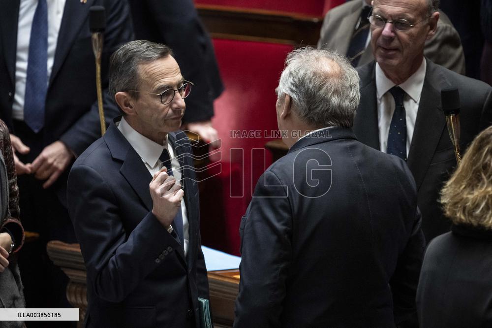 The Debate Prior To The No-Confidence Vote Of The Government - Paris