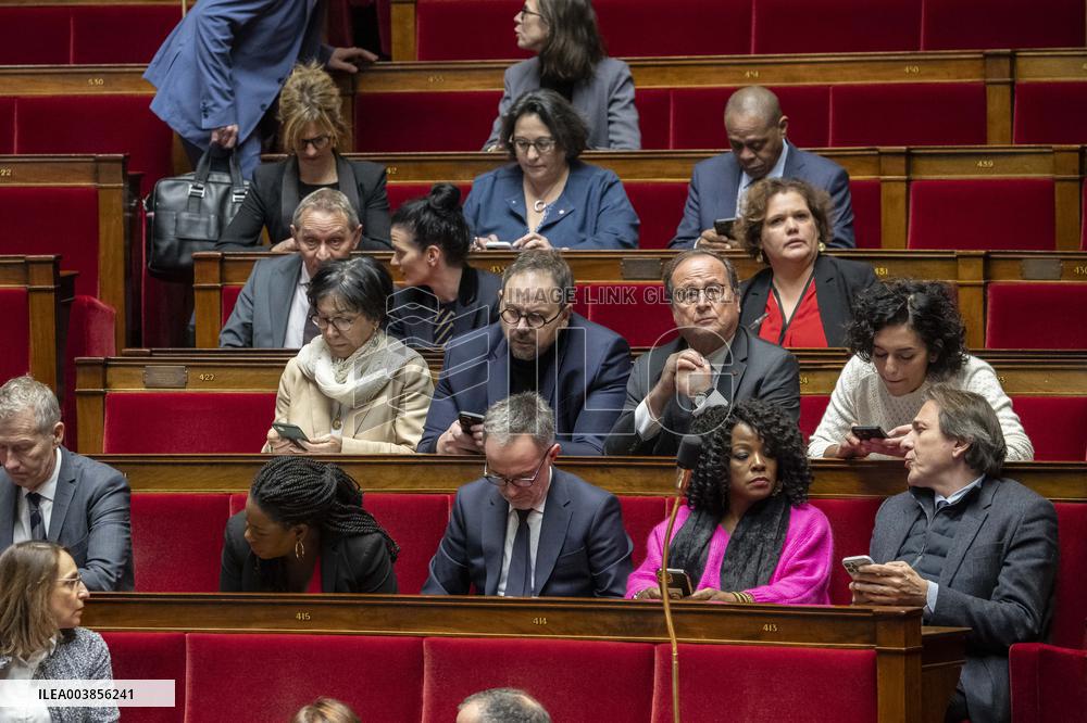 The Debate Prior To The No-Confidence Vote Of The Government - Paris