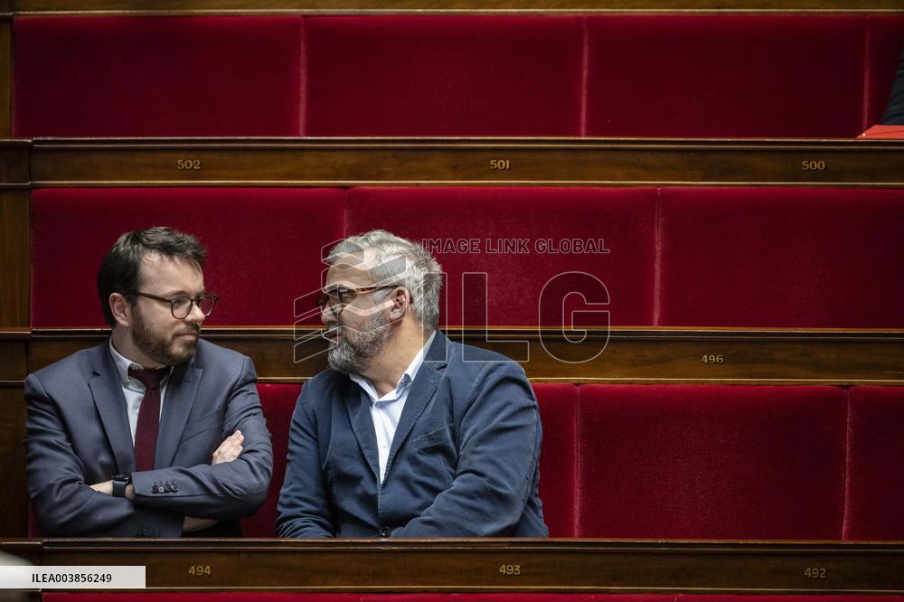 The Debate Prior To The No-Confidence Vote Of The Government - Paris