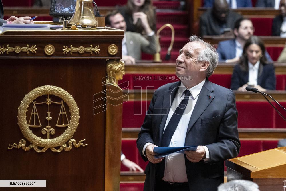 The Debate Prior To The No-Confidence Vote Of The Government - Paris