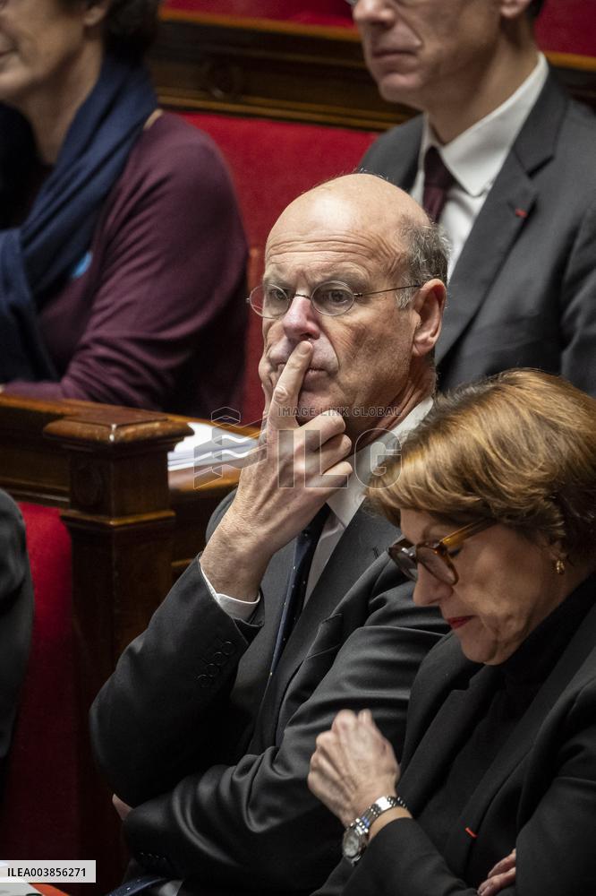 The Debate Prior To The No-Confidence Vote Of The Government - Paris