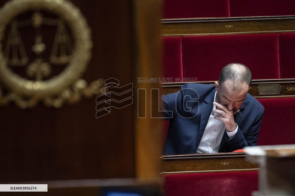 The Debate Prior To The No-Confidence Vote Of The Government - Paris