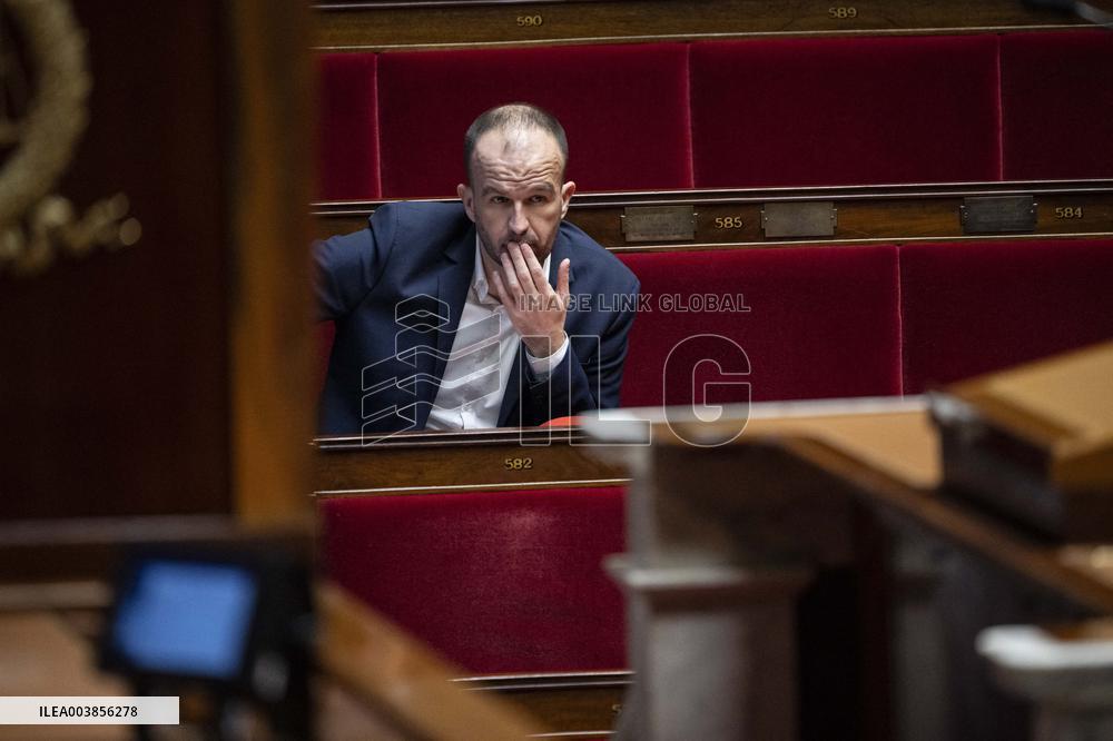 The Debate Prior To The No-Confidence Vote Of The Government - Paris