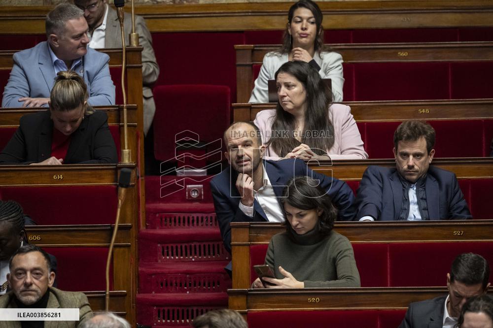 The Debate Prior To The No-Confidence Vote Of The Government - Paris