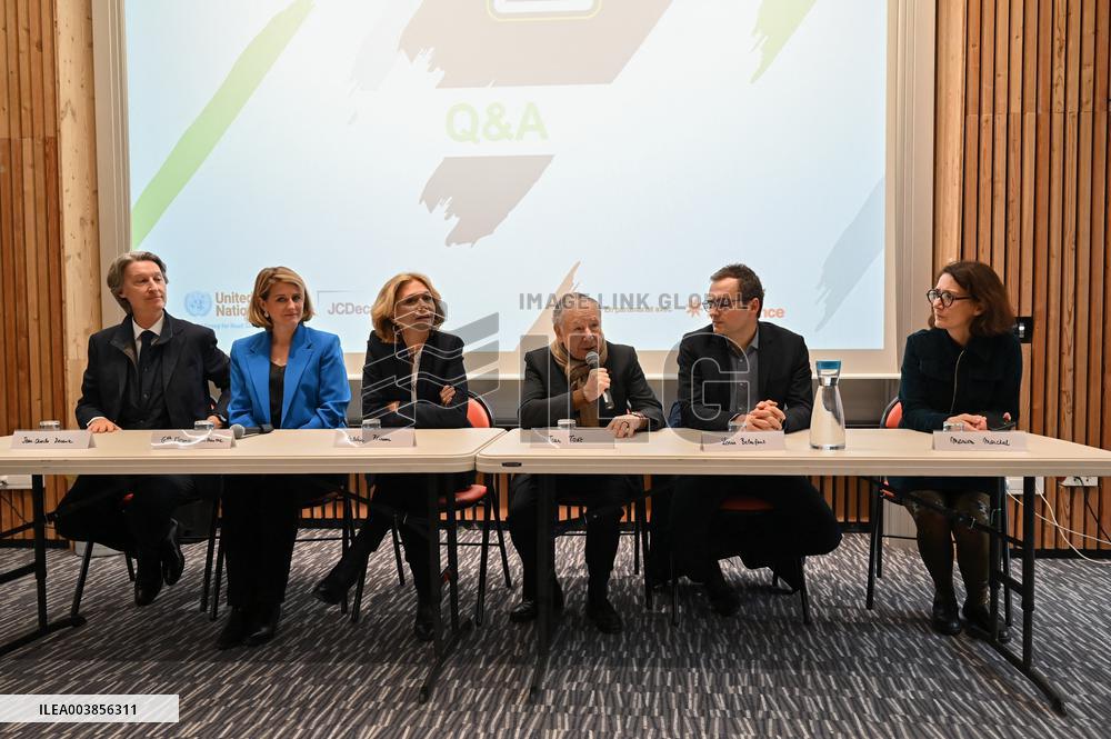 Launch of the UN-JCDecaux Campaign - Neuilly-sur-Seine