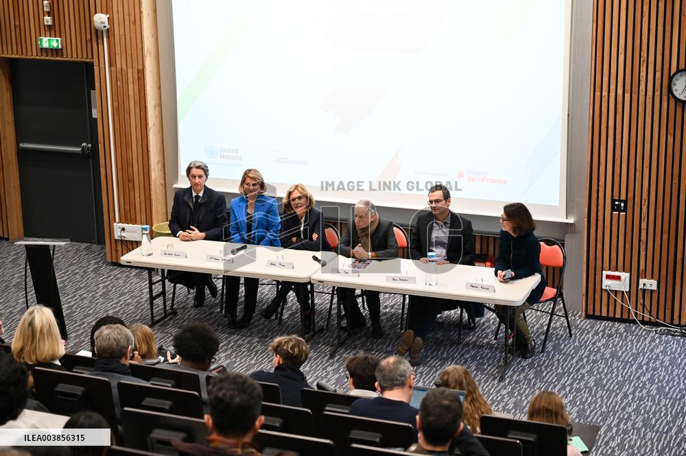 Launch of the UN-JCDecaux Campaign - Neuilly-sur-Seine