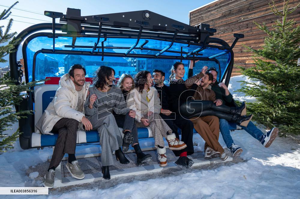28th Alpe D Huez Festival Photocall - Avec Ou Sans Enfants