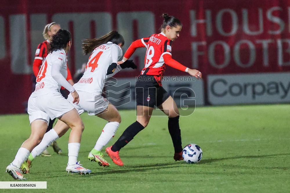 CALCIO - Coppa Italia Femminile - AC Milan vs ACF Fiorentina