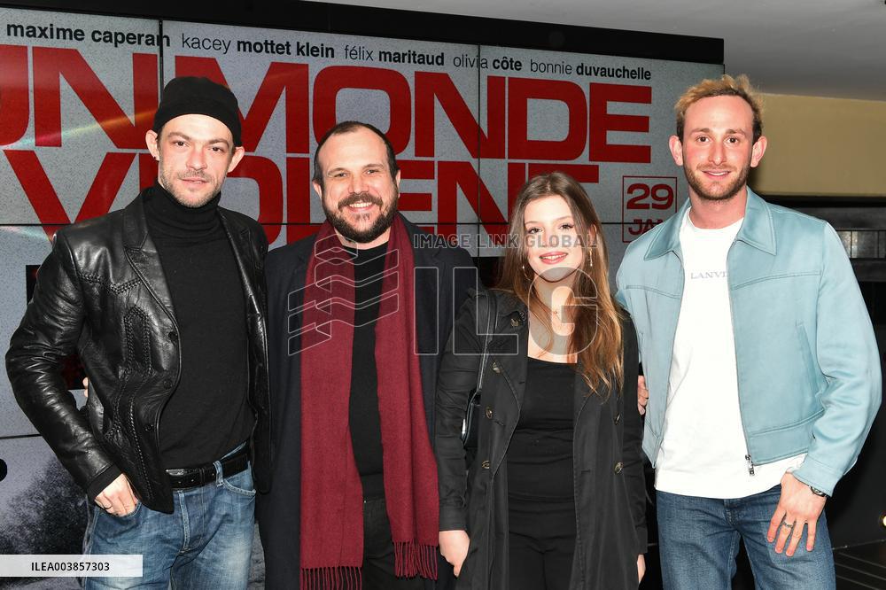 Preview of the film Un Monde Violent in Paris FA