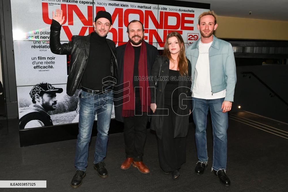 Preview of the film Un Monde Violent in Paris FA