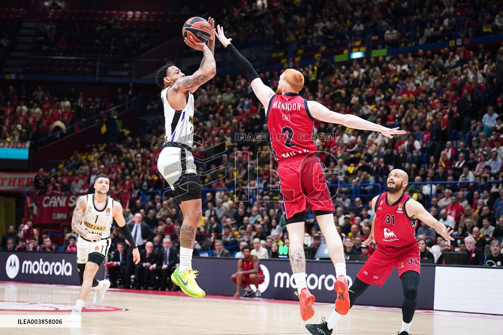 BASKET - Euroleague - EA7 Emporio Armani Milano vs Partizan MozzartBet Belgrade