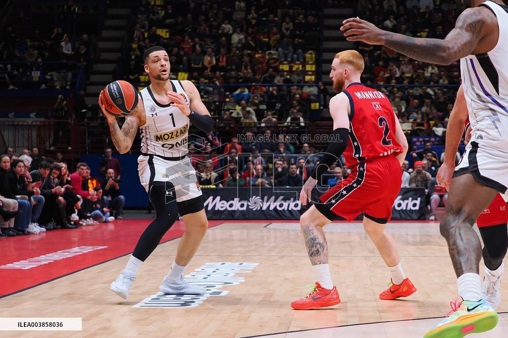 BASKET - Euroleague - EA7 Emporio Armani Milano vs Partizan MozzartBet Belgrade